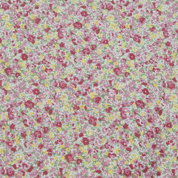 Sevenberry ~ Flower Collection ~Pink~ Printed Lawn