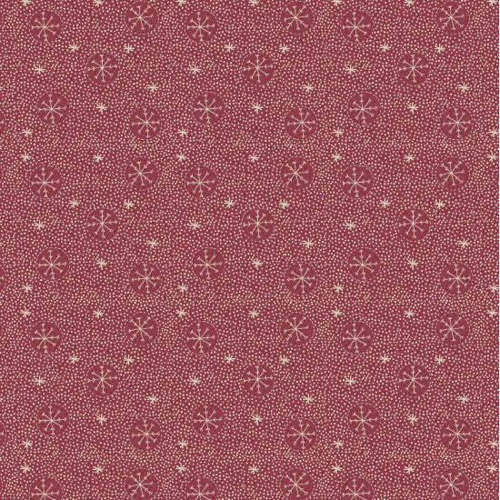 Lynette Anderson ~ Hollyberry Christmas~Snowflake sky~Red
