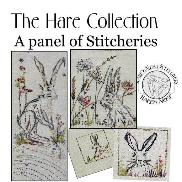 The Hare's Nest ~ The Hare Collection~Panel & Booklet