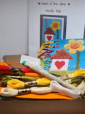 MillyMac Studio~ Sunday Stitching Workshop Registration 5 May~ Heart of the Home needlebook