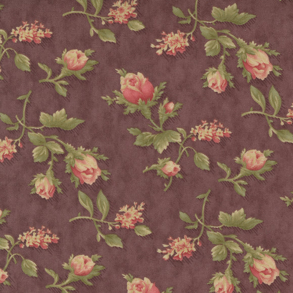 Threads that Bind~ Wild Rose~Rhubarb