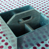 Studio Collection ~ Square Metal & Wood Caddy