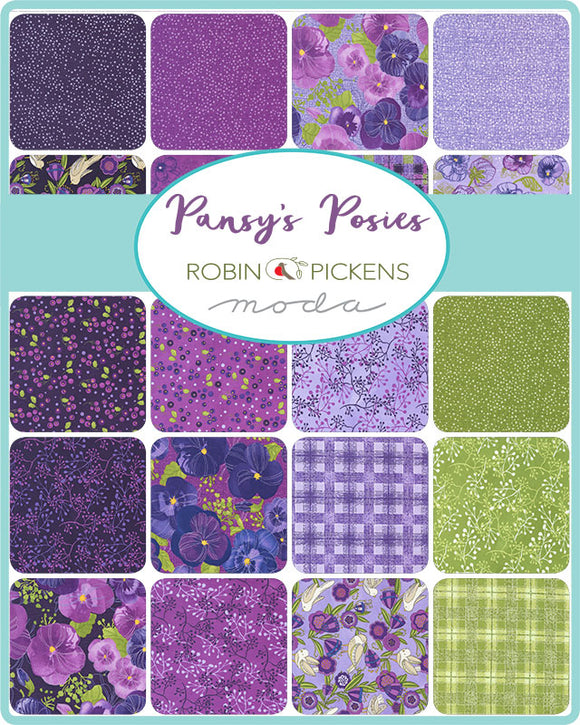 Pansy's Posies By Robin Pickens - Moda
