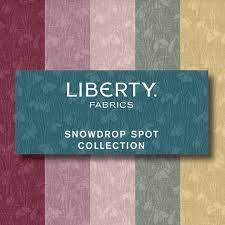 Liberty Fabrics -Snowdrop Spot