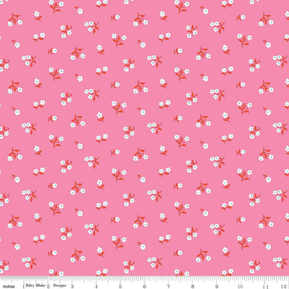 Liberty Fabrics - London Parks~Primrose Hill B~ Pink