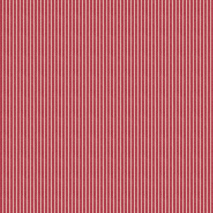 Tilda "Creating Memories" Winter ~ Tiny Stripes~Red