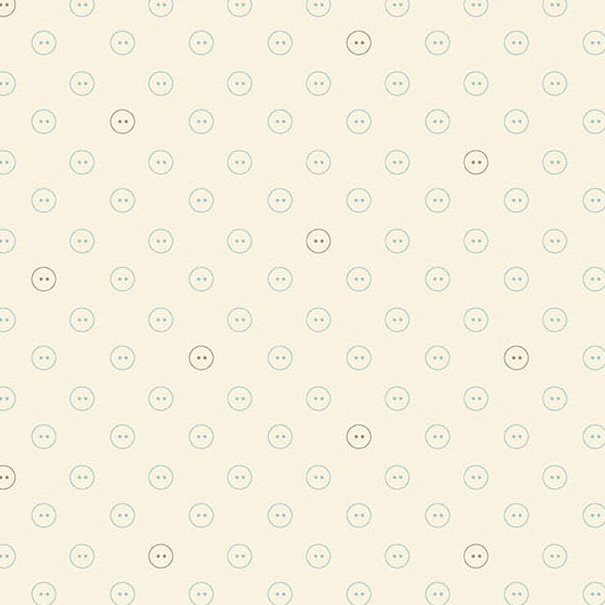 Laundry Basket Quilts ~ Sewing Bird  ~Buttons ~ Starched