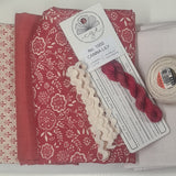 Gail Pan~ My Red Garden~ pattern & kit
