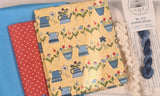Gail Pan~Smell the Flowers~ table runners pattern & Kit