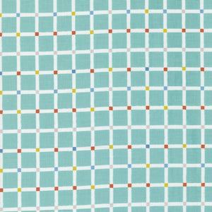 Delivered with Love~Grid Check~ Light Teal