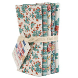 Preorder~Tilda~ "Village Life"~ Fat Quarter Bundle~ Petrol/Teal