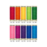 Gutermann ~Sew All Set 100m – 10 Spools Brights