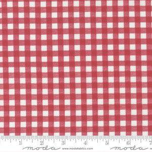 Leather & Lace and Amazing Grace~ Gingham~Red