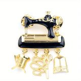 Sewing Machine Lapel Pin