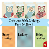 MillyMac Christmas Projects~ Christmas Wish Stockings Fabric Packs