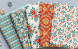 Preorder~Tilda~ "Village Life"~ Fat Quarter Bundle~ Petrol/Teal
