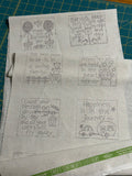 The Birdhouse~ Sweet Sentiments~ Preprinted Stitchery Panel