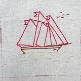 French General~ Joie De Vivre ~ Embroidery Linen Panel 60cm