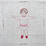 French General~ Joie De Vivre ~ Embroidery Linen Panel 60cm