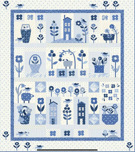 Bunny Hill Designs " Blueberry Delight"~ Quilt Pattern