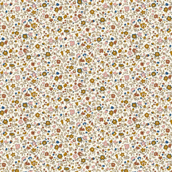Liberty Fabrics - Denim Florals~Pozy Haze B