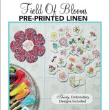 Lilabelle Lane Creations "Field of Blooms" Pre printed Linen