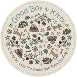 Lynette Anderson ~ Good Boy and Kitty ~ Bundle of 16 Fat Quarters