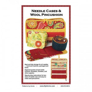 "Needle Cases & wool Pincushion"  pattern-byannie
