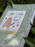 Hatched & Patched~ Put on my Skates Notebook Cover ~ Pattern
