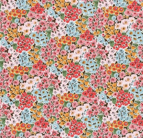 Liberty Fabrics - Tudor Celebration~ Rossellie Blooms B