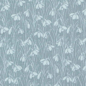 Liberty Fabrics -Snowdrop Spot~ Polar Grey