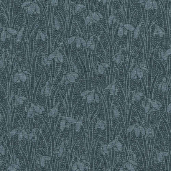 Liberty Fabrics -Snowdrop Spot~ Smoked Glass