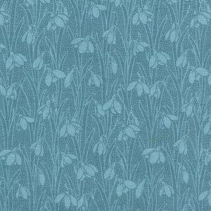 Liberty Fabrics -Snowdrop Spot~ Steely Sky