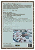 Lynette Anderson~ Forest Floor- tablerunner pattern