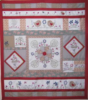 Fig 'n' Berry Creations~ A Quilted Garden~pattern