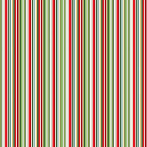 Cosy Christmas~ Stripes~Metallic