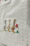 Sidonie a la Femme~ Stitchery Panel~preprinted