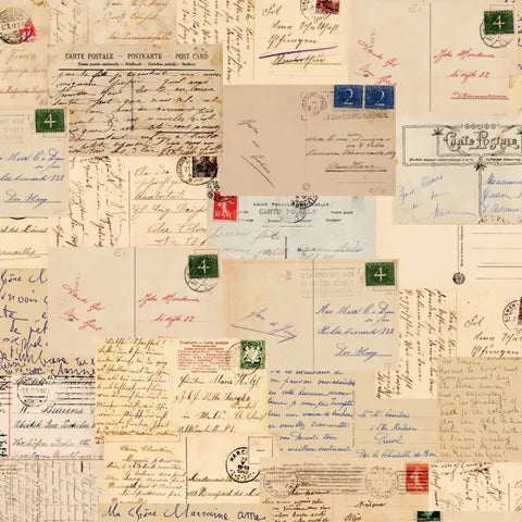 Uno- Vintage Postcards