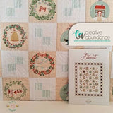 Pre-Order~ MillyMac Christmas Projects~ Advent Quilt Pattern