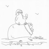 MillyMac Studio~Xmas Kiwi at the Beach & NZ Fat Quarter