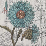 3 Sisters~Rendezvous~Botanical Collage~Porcelain