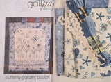 Gail Pan~Butterfly Garden~pouch pattern & Kit
