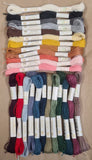 DMC Eco Vita Wooden Thread Box & 24 Eco Vita Threads
