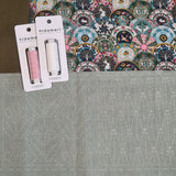 Baxter’s Inspiration Bag 5 ~ Japanese fabric with Sashiko Preprinted Stitcheries & threads.