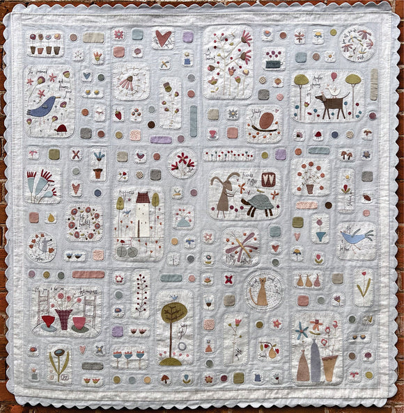 Hatched & Patched~A Day in HappyLand~Quilt Pattern