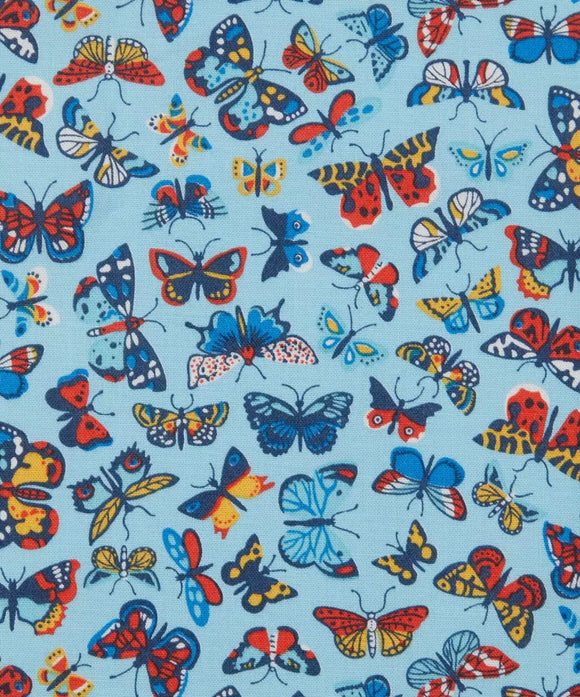 Liberty Fabrics ~ The Collectors Home- Kaleidoscope Sky blue