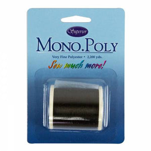 Mono Poly Superior Thread ~ clear or smoke