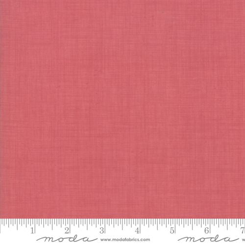 Linen texture~ Faded Red~ French General favorites 13529-19