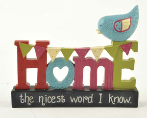 Ruffle your Feathers ~ Home the nicest word I know~ RF1
