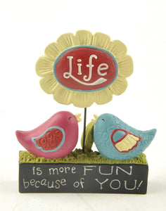 Ruffle your Feathers ~  Life is more fun because of you! RF8